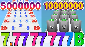 Upgrading INFINITE NUMBER MASTER | Max Level Gameplay Ep01