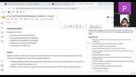 Tugas UAS Algoritma Pemrograman (Algoritma Greedy) kelompok 3