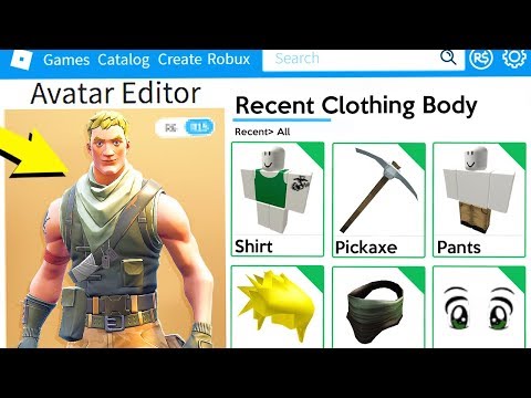 Making Fortnite A Roblox Account Youtube - fortnite default skin roblox