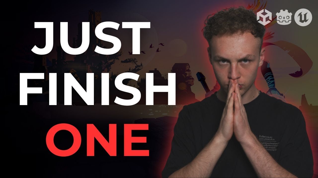 Finish Your First Game: 3 Rules To Escape Tutorial Hell - YouTube