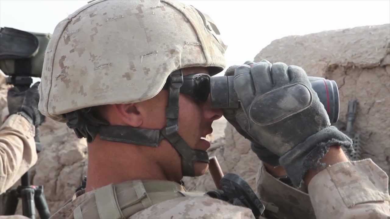 Marine snipers sight in on Helmand