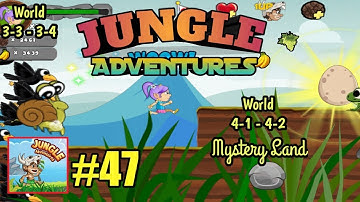 Jungle Adventures (Mystery Land) Gameplay Walkthrough Part 47 All Levels 4-1 - 4-2 (Android, iOS)