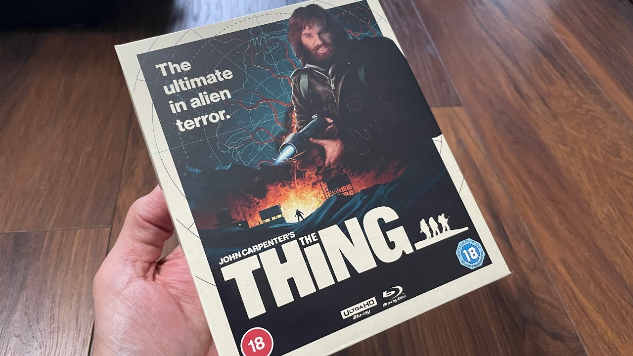 The Thing 4k UltraHD Blu-ray Collectors Edition Unboxing - YouTube