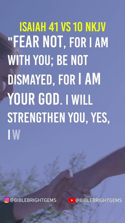 bible-verse-of-the-day-isaiah-41-vs-10-holy-bible-youtube