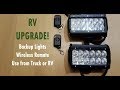 Adding LED Reverse/Backup Lights to an RV or Trailer