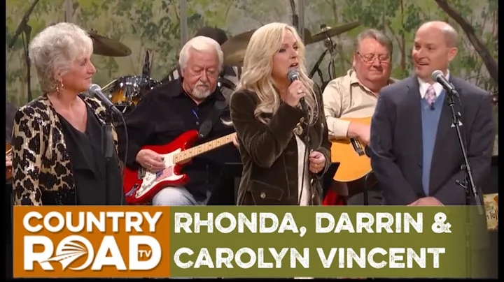 Rhonda, Darrin & Carolyn Vincent sing Teardrops Over You on Country's Family Reunion