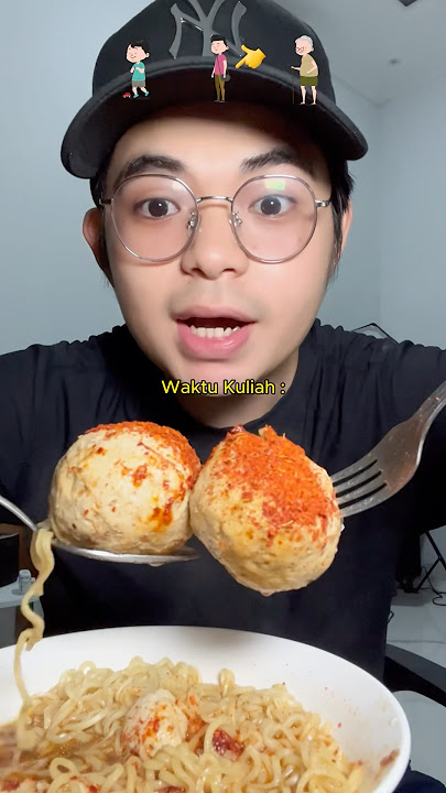 Eat meatballs across time