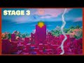 Fortnite - The convergence is CHARGING UP in-game! (Stage 3) Pyramid building process!