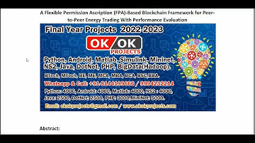 A Flexible Permission Ascription  FPA  Based Blockchain Framework for Peer to Peer Energy Trading