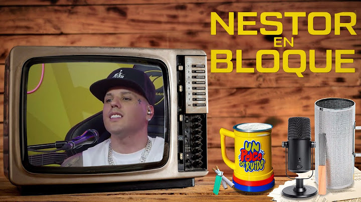 NESTOR EN BLOQUE en UN POCO DE RUIDO Enganchados de Cumbia Zapada en Vivo