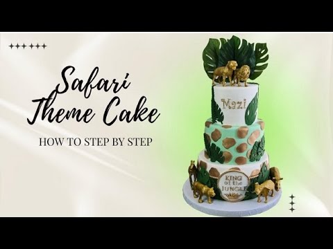 Safari Cake by ArteDiAmore on DeviantArt