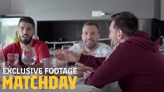 Unseen Footage From Matchday Inside Fc Barcelona