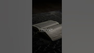 تلاوة هادئة ومريحة 😴🩶 قران كريم بصوت القارئ ياسر الدوسري#راحة نفسية