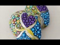 Tree of Life colorful painted rock, tutorial by Create and Cherish