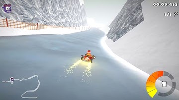 SuperTuxKart 1.1 - Powder Rush [WIP] 1 Lap - 21.507