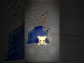 Gojo!!! #gojosaturo #animeart #shortvideo #drawing #animestyle