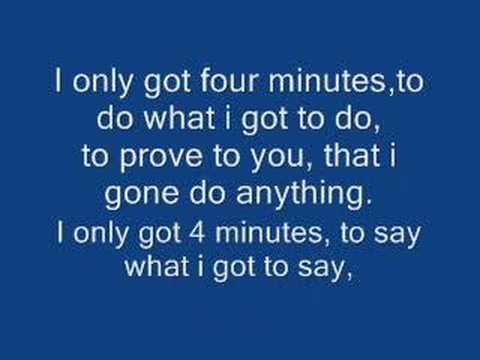 4 Minutes Lyrics
