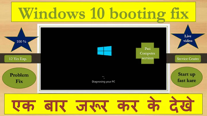 Windows 10 Not Booting up Fix Tutorial || Windows 10 Startup Problems Fix | Windows 10 Startup Fix