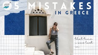 5 Mistakes People Make When Travelling to Greece | Visit Greece