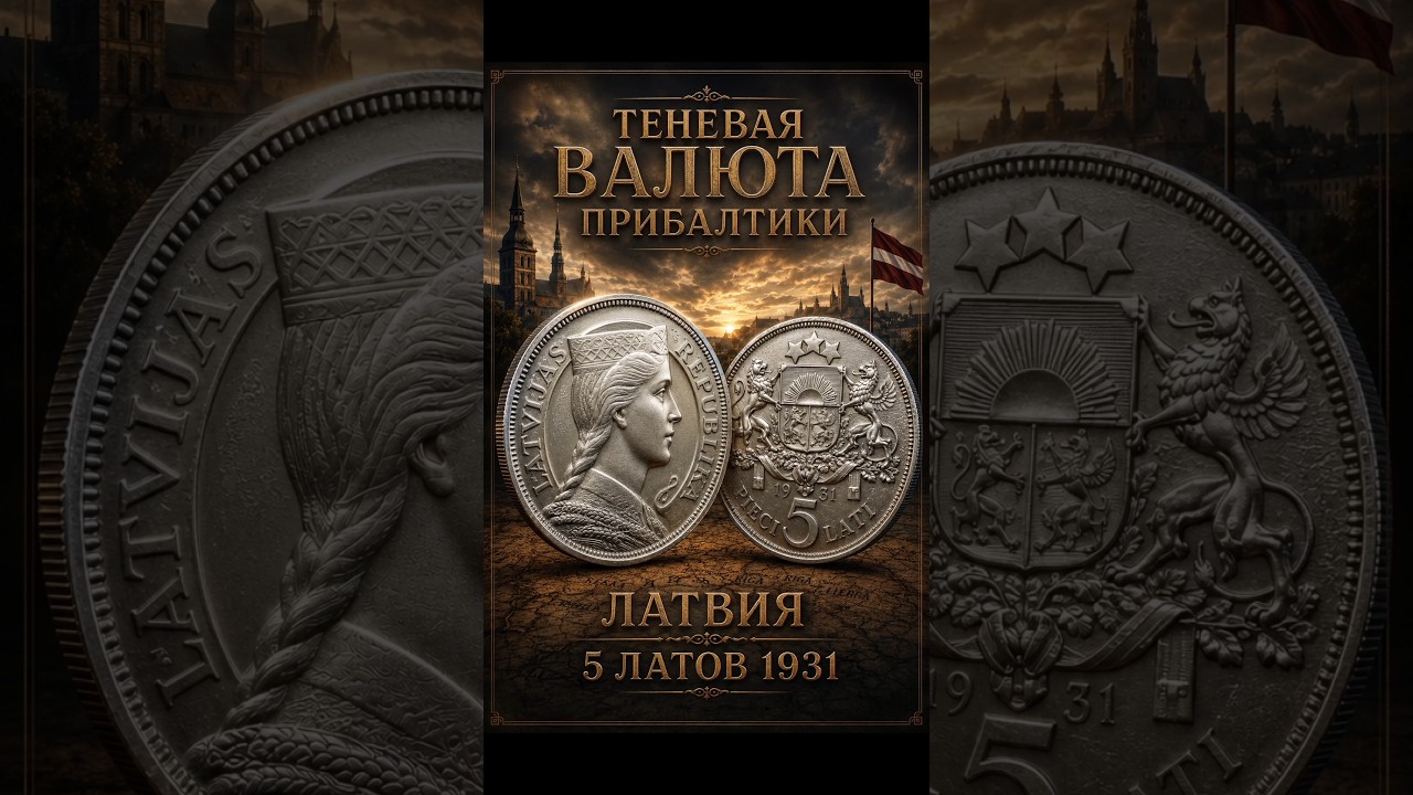 5 Lats 1931 Latvia silver coin Lati Latvia silver coin #coin