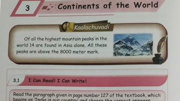 EE 5th std Social Term 2 unit 3 workbook answers/ 5th social  Continents of the world answers 