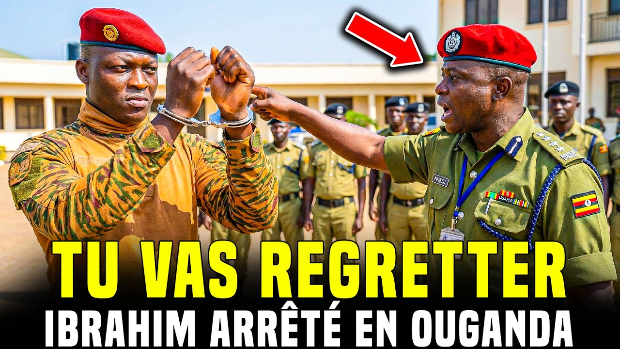 Ibrahim Traoré défié par un chef de police ougandais ignorant son identité, moment très tendu