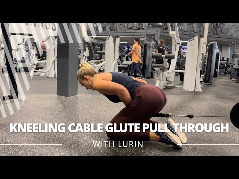 Kneeling Cable Glute Pull Through