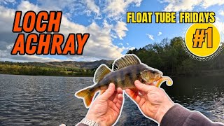 Lure Fishing on a Small Scottish Loch 🎣 Float Tube Fridays #1 🛶