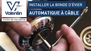 Bonde lavabo et bidet automatique à tirette - VALENTIN ❘ Bricoman