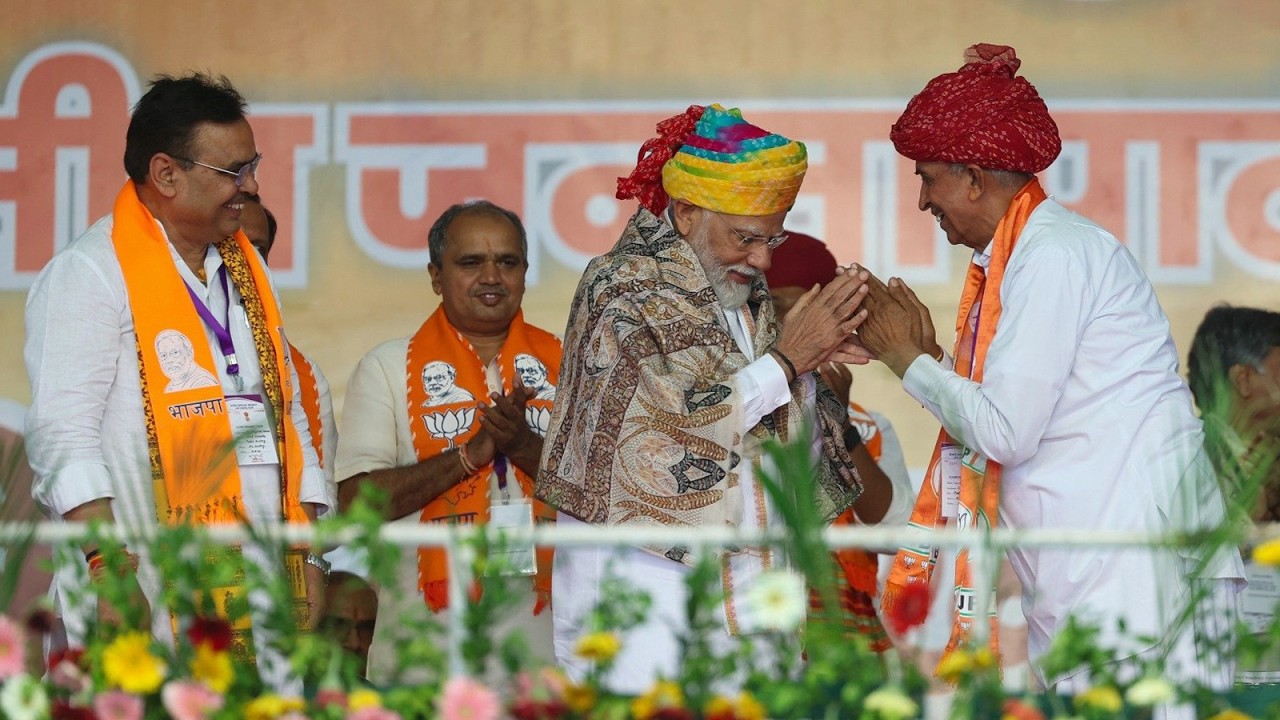 LIVE : पीएम नरेंद्र मोदी का अजमेर से सीधा प्रसारण - PM Narendra Modi in Ajmer #rajasthan #india #bjp