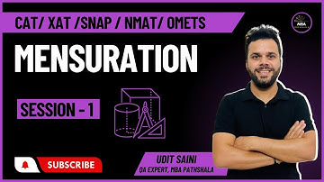 Mensuration 2-D | CAT & OMETs | Session 01 | Udit Saini