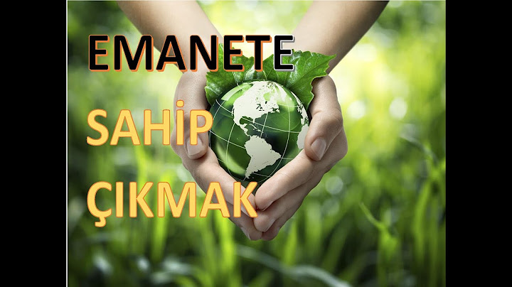 EMANETE SAHİP ÇIKMAK