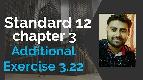 NCERT Physics class 12 chapter 3 ADDITIONAL EXERCISE 3.22 #physicsuniversewithjaiminshah