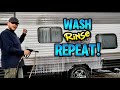 Rv pro washing tips how to make your travel trailer shine like new