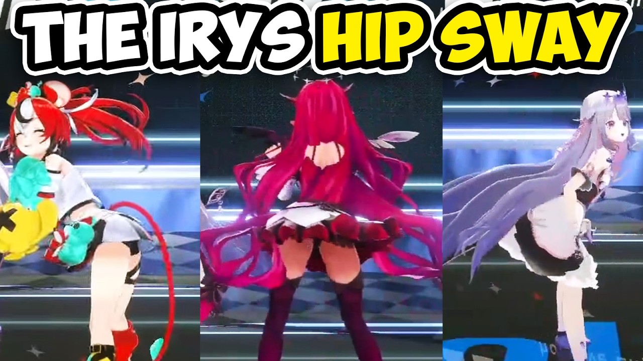 Bae Biboo & IRyS can't stop doing the IRyS hip sway 【Hololive】