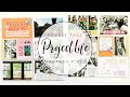 12x12 Double Page Project Life Process | Week 35