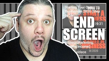 Eindschermen toevoegen aan YouTube-video
