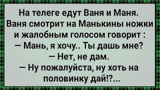 Как Ваня с Маней На Телеге Ехали! Сборник Свежих Анекдотов! Юмор!