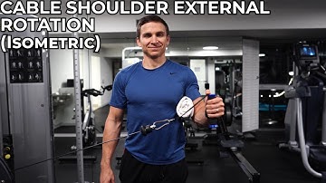 Cable Shoulder External Rotation (Isometric)
