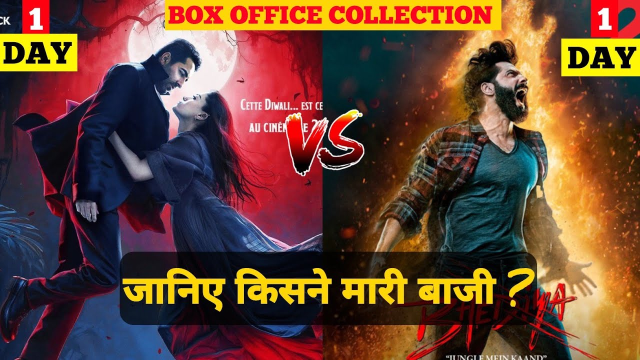 Thamma vs Bhediya Movie Box Office Comparison 