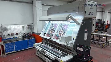 DEMAS AI CAMERA CONTROL DEFECT PATTERNED FABRIC INSPECTION SYSTEM