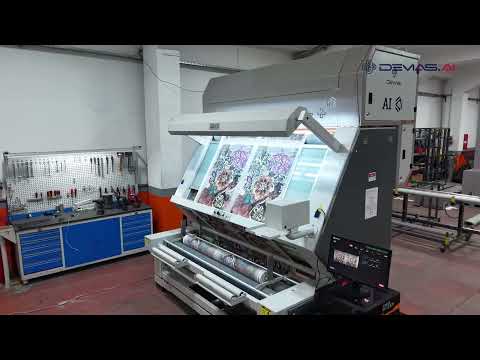 DEMAS AI CAMERA CONTROL DEFECT PATTERNED FABRIC INSPECTION SYSTEM