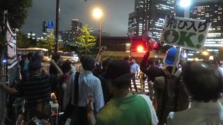 2016/8/12 核戦争阻止！全原発廃炉！首相官邸前抗議行動　【4】