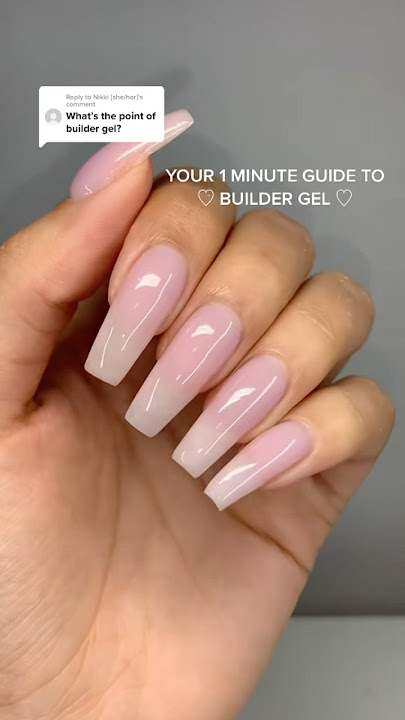 builder gel series🤍 pt 1 #buildergel #buildergelnails #biab #biabnails  #torontonails
