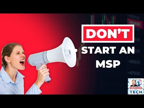 Don't Start an MSP