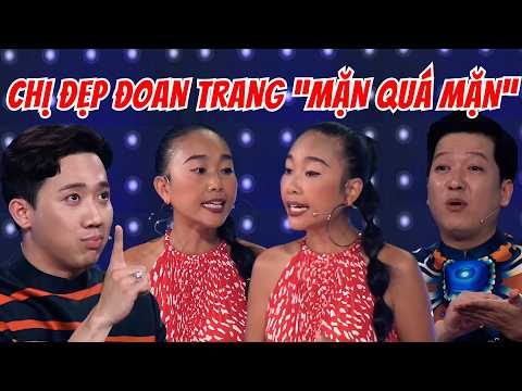 Trấn Thành "LAUGHS OUT LOUD" at Đoan Trang's "WITTY" humor