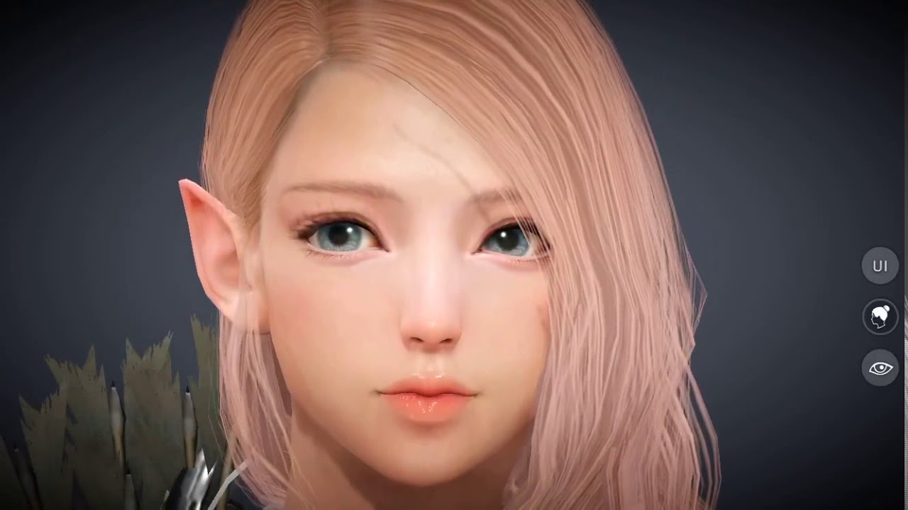 黒い砂漠モバイル レンジャーの美少女キャラ 最終仕上げ^_^ YouTube