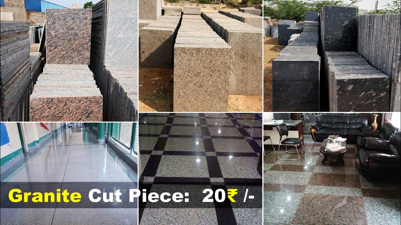 Granite Cut Pieces Cheaper Than Ceramic Tiles, Vitrified Tiles and Kota Stone!