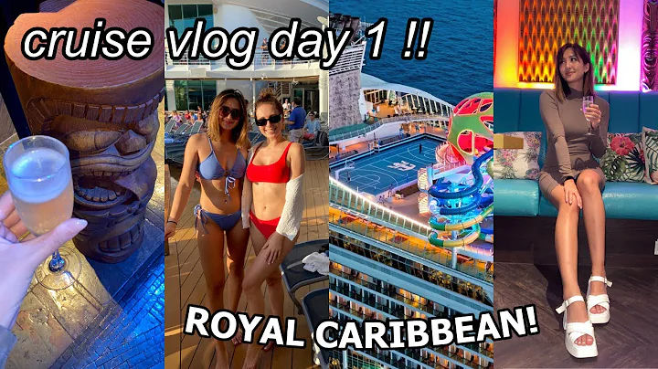 CRUISE VLOG DAY 1 : BOARDING ROYAL CARIBBEANS MARI...