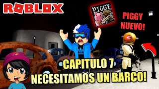 NECESITAMOS UN BARCO! CAPITULO 7 PIGGY 2! | Soy Blue | Roblox Español